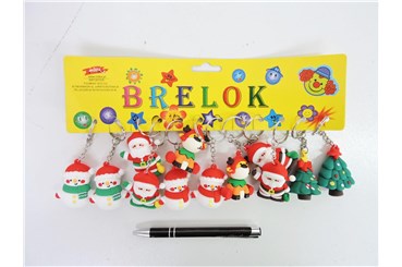 AST. BRELOK x 12 świąteczne figurki,      fol.