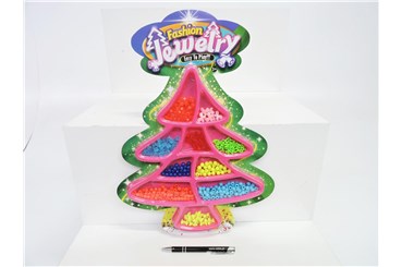 KORALIKI, choinka świąteczna, 43 cm,       blist.