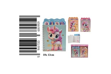 AST. NOTES x 12 jednorożce, 18x13 cm,   displ.