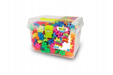 *KLOCKI MELI Basic neon Travel Box 500 el.