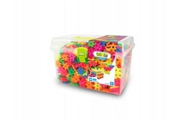 *KLOCKI MELI Basic neon Travel Box 1000 el.