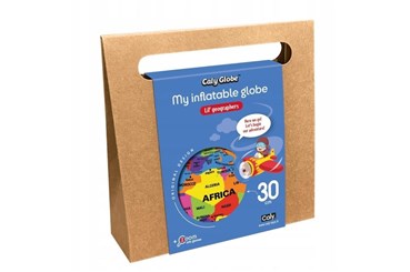 Piłka dmuch. Globus 30 cm - Nasz Świat