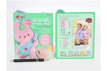 *Mój przyjaciel do uszycia - KRÓLICZEK,  kart.