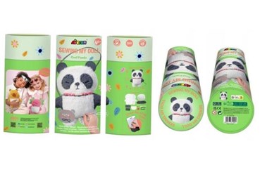 Uszyj własnego pluszaka - Cool panda