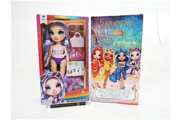 *Rainbow High Swim & Style Fashion Dolls Purple15/