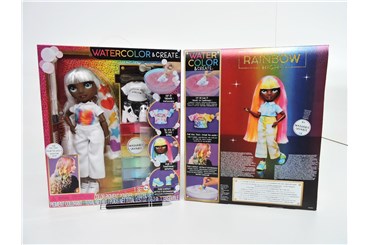 *Rainbow High lalka WaterColor & Create    3/24