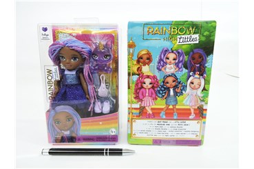 Rainbow High, lalka, Littles Doll Indigo    4/32