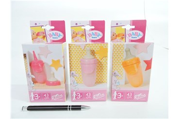 *AST. BABY BORN butelka do picia, 3+, 3 wz.  6