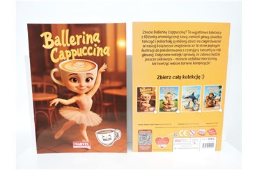 KSIĄŻ. Ballerina Cappucina z naklej.
