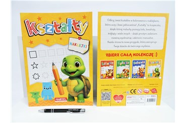 KSIĄŻ. Kształty, z naklej.