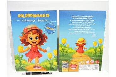 KSIĄŻ. Kolorowe chwile, z naklej.