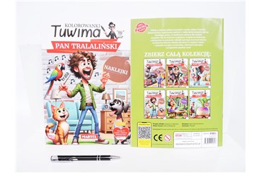 KSIĄŻ. Kolorowanki Tuwima. Pan Tralaliński z nakl.