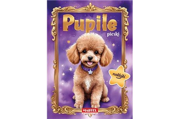 KSIĄŻ. Kolorowanka Pupile pieski z nakl.