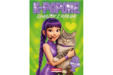 KSIĄŻ. K-popowe Gwiazdy z pupilami z naklejkami