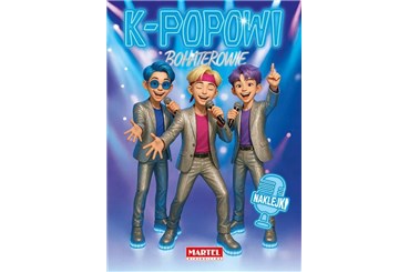 KSIĄŻ. K-popowi Bohaterowie z naklejkami