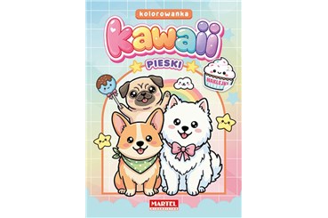 KSIĄŻ. Kawaii Pieski z naklejkami