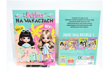 KSIĄŻ. Besties. Na wakacjach, z naklej.