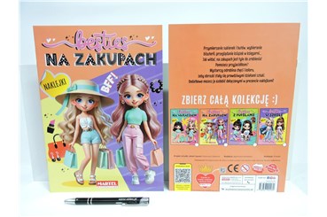 KSIĄŻ. Besties. Na zakupach, z naklej.