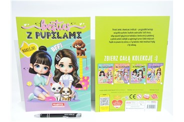 KSIĄŻ. Besties. Z pupilami, z naklej.