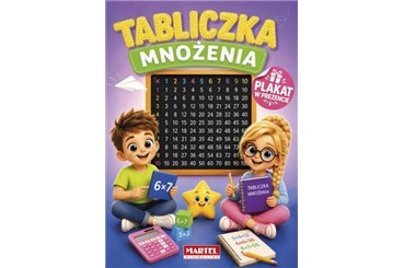 KSIĄŻ. Tabliczka mnożenia z plakatem