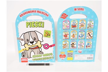KSIĄŻ. Kolorowanka maluszka PIESKI
