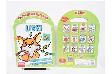 KSIĄŻ. Kolorowanka maluszka LISKI