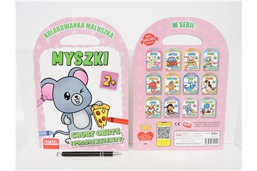 KSIĄŻ. Kolorowanka maluszka MYSZKI