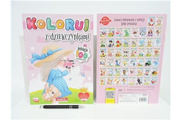 KSIĄŻ. Kolekcja Koloruj z dziewczynkami