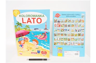 KSIĄŻ. Kolorowanka LATO