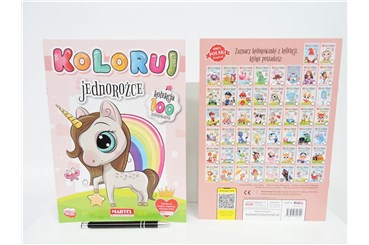 KSIĄŻ. Kolekcja Koloruj Jednorożce