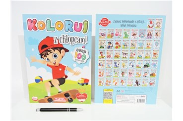 KSIĄŻ. Kolekcja Koloruj z chłopcami