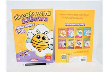 KSIĄŻ. KREATYWNA ZABAWA - połącz punkty 1-10