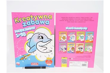 KSIĄŻ. KREATYWNA ZABAWA - połącz punkty 1-30
