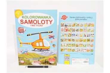 KSIĄŻ. Kolorowanka SAMOLOTY I NIE TYLKO