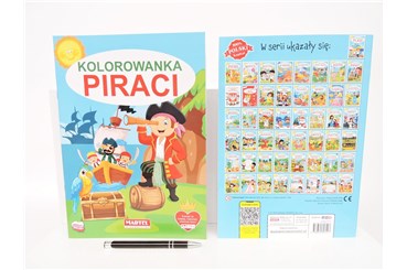 KSIĄŻ. Kolorowanka PIRACI
