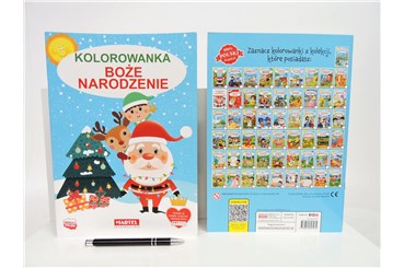 KSIĄŻ. Kolorowanka Boże narodzenie
