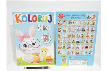 KSIĄŻ. Kolekcja Koloruj - NA ŁĄCE