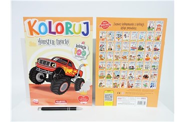 KSIĄŻ. Kolekcja Koloruj Monster Truck