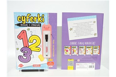 KSIĄŻ. Rysuje i zmazuje CYFERKI