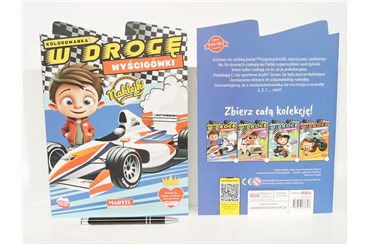 KSIĄŻ. Kolorowanka W drogę WYŚCIGÓWKI