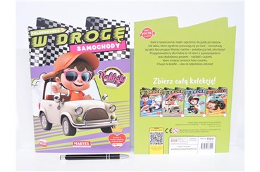 KSIĄŻ. Kolorowanka W drogę SAMOCHODY