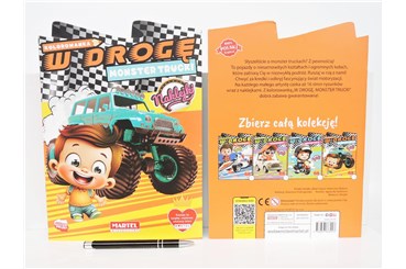KSIĄŻ. Kolorowanka W drogę MONSTER TRUCKI