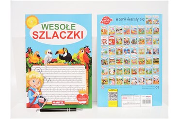 KSIĄŻ. Wesołe szlaczki, 3+