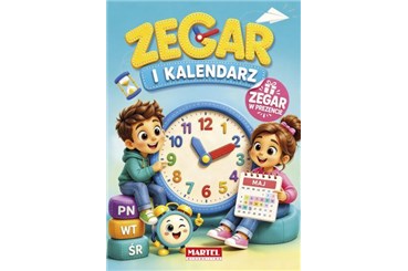 KSIĄŻ. Zegar i kalendarz z makietą