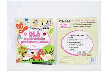 *KSIĄŻ. Zadania dla bystrzaków przedszkolaków 1	