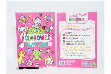 *KSIĄŻ. Lubię kolorować 1