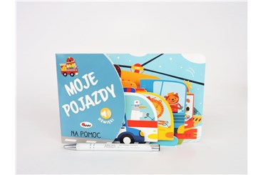 *KSIĄŻ. MOJE POJAZDY, na pomoc, dźwięk