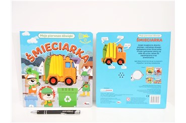 *KSIĄŻ. Moje pierwsze dźwięki, ŚMIECIARKA, dźw.