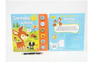 *KSIĄŻ. Naśladuj dźwięki, SARENKA W LESIE, dźw.
