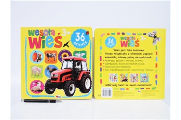 *KSIĄŻ. WESOŁA WIEŚ, 36 okienek, 3+